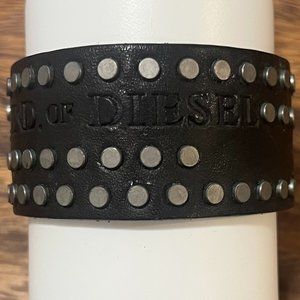 Men's Diesel Leather Studded Cuff (New)